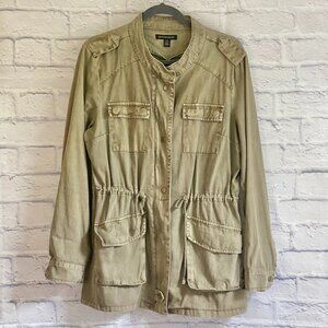 BRITISH KHAKI OLIVE UTILITY JACKET